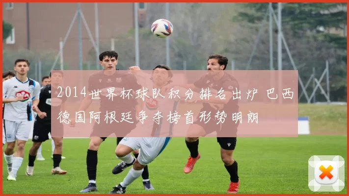 2014世界杯球队积分排名出炉 巴西德国阿根廷争夺榜首形势明朗